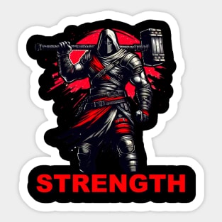 Strength Sticker